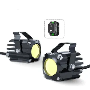 Phare moto LED Additionnel |  F150-S (Interrupteur Sans fil)