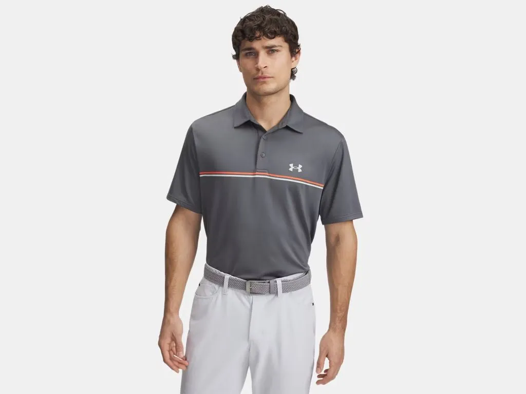 Polo de golf pour hommes Under Armour - PLAYOFF 3.0 STRIPE