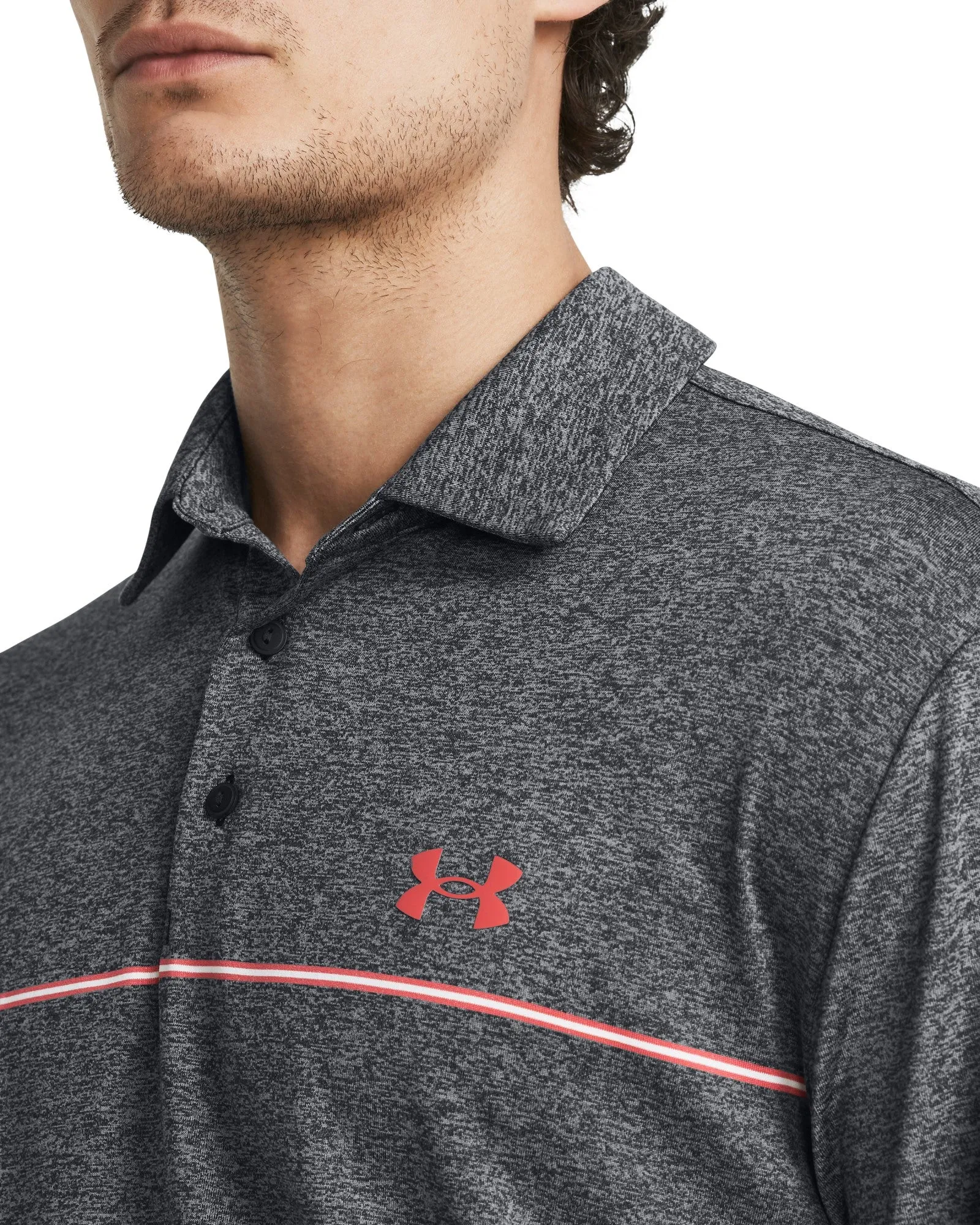 Polo de golf pour hommes Under Armour - PLAYOFF 3.0 STRIPE