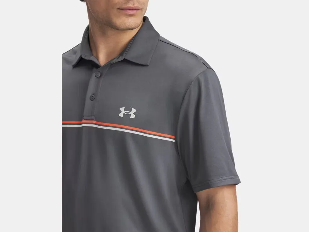 Polo de golf pour hommes Under Armour - PLAYOFF 3.0 STRIPE