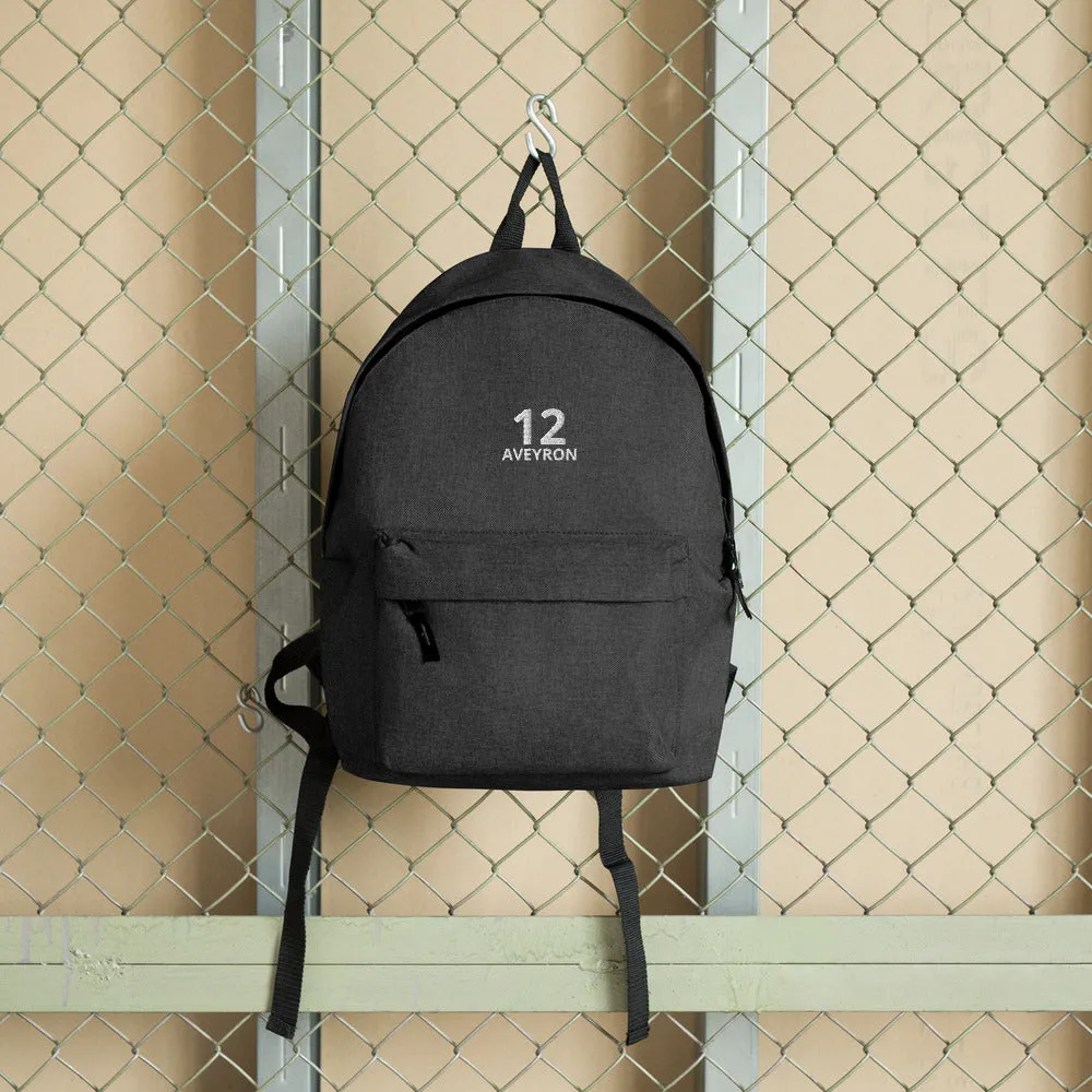 pour commencer à vendre  Sac à dos brodé - 12 Aveyron