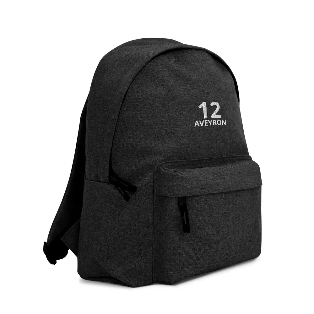 pour commencer à vendre  Sac à dos brodé - 12 Aveyron
