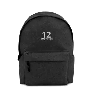 pour commencer à vendre  Sac à dos brodé - 12 Aveyron