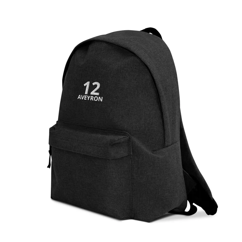 pour commencer à vendre  Sac à dos brodé - 12 Aveyron