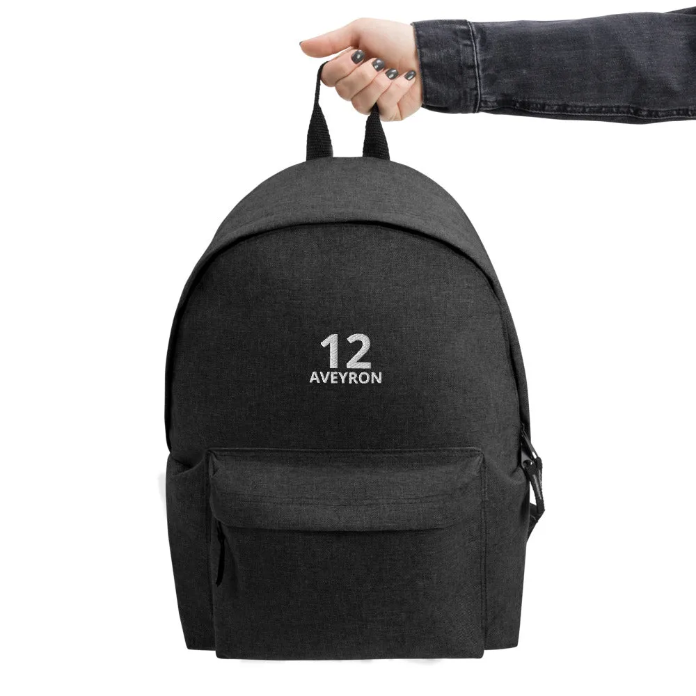 pour commencer à vendre  Sac à dos brodé - 12 Aveyron