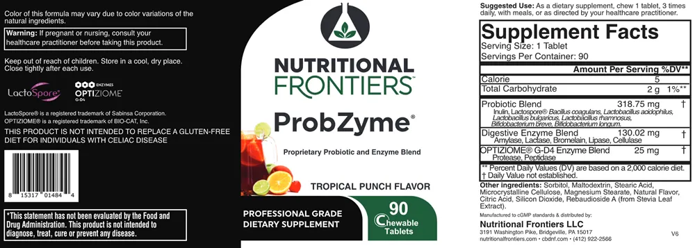 Probzyme Tropical Punch