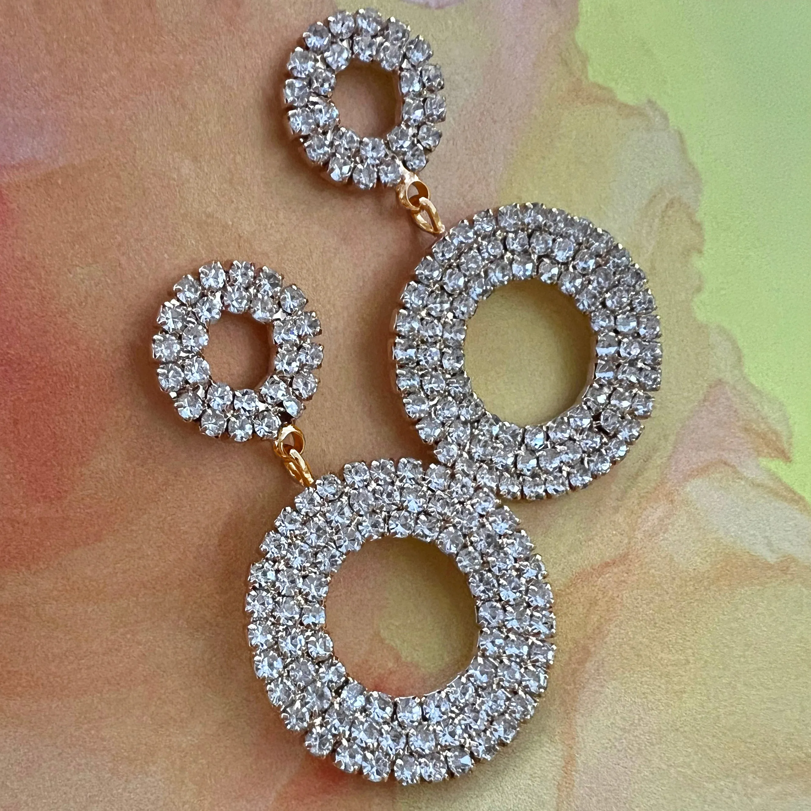 pure pave circle drops
