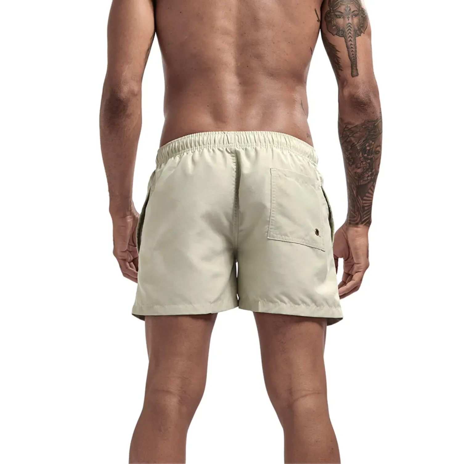 "SWIM" Maillot de bain Short de plage Homme couleur Blanc -  URB1™