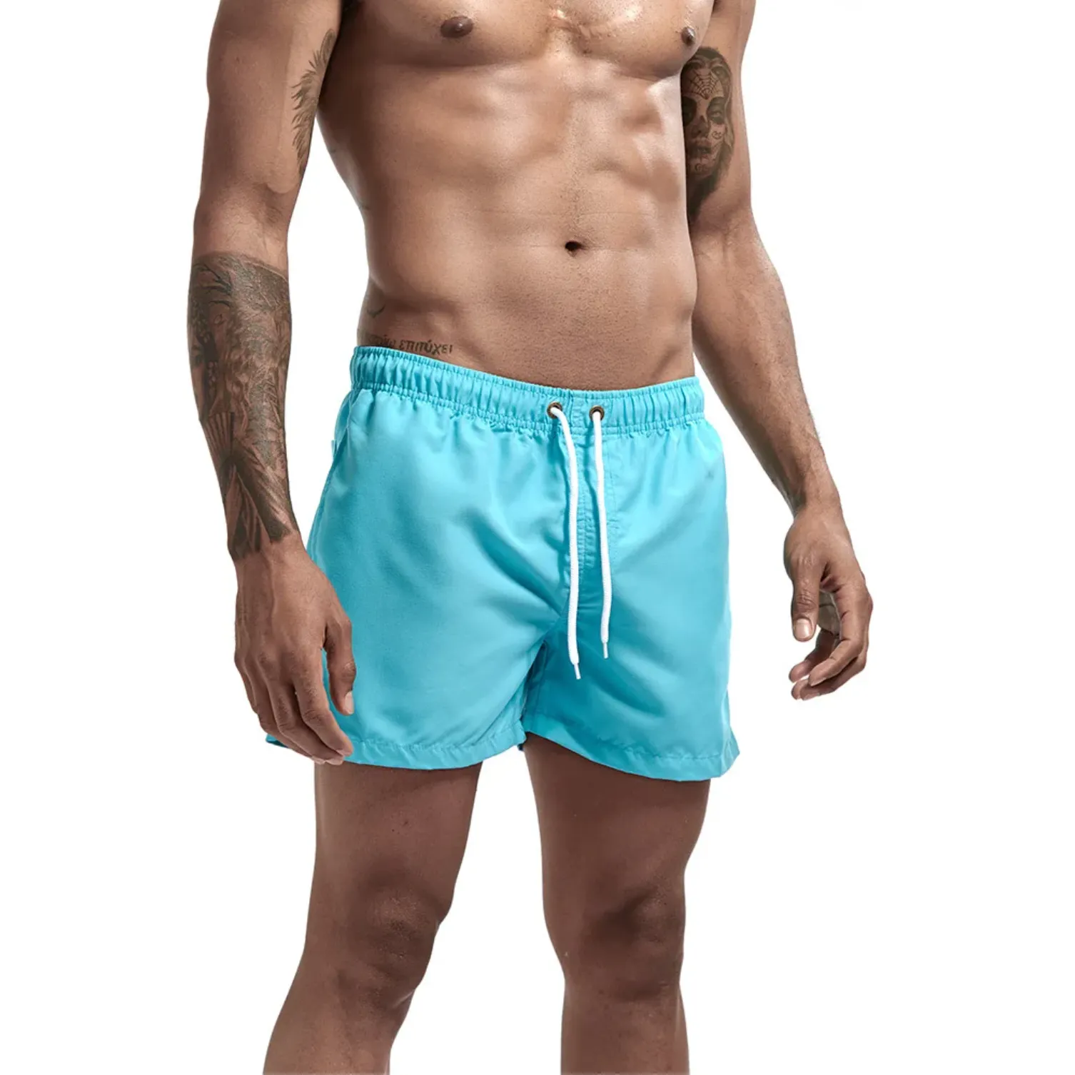 "SWIM" Maillot de bain Short de plage Homme couleur Rose -  URB1™