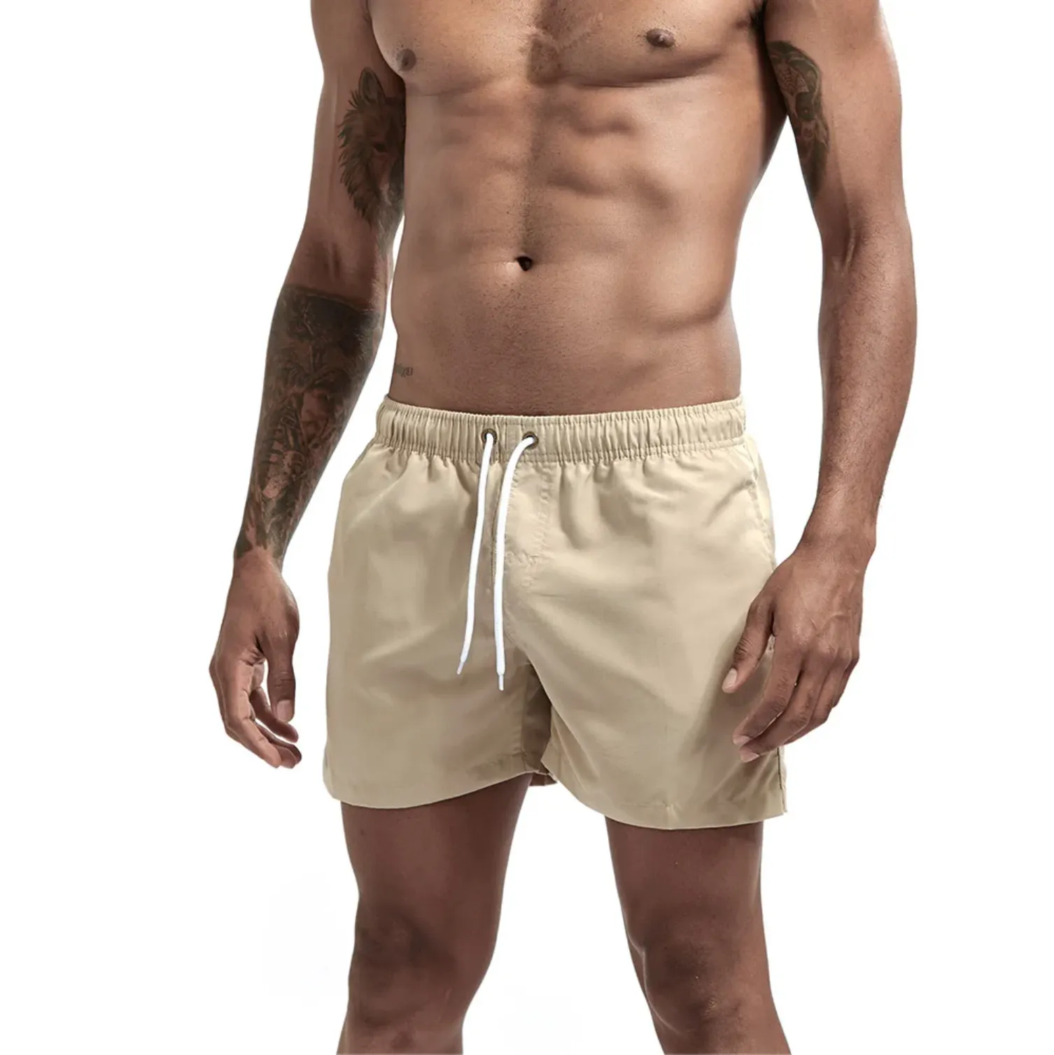 "SWIM" Maillot de bain Short de plage Homme couleur Rose -  URB1™