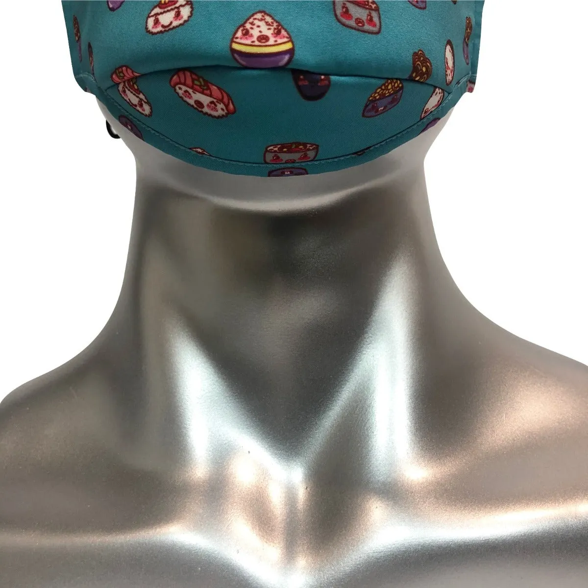 Reusable Adult Mask [ Sushi ] with filter pocket