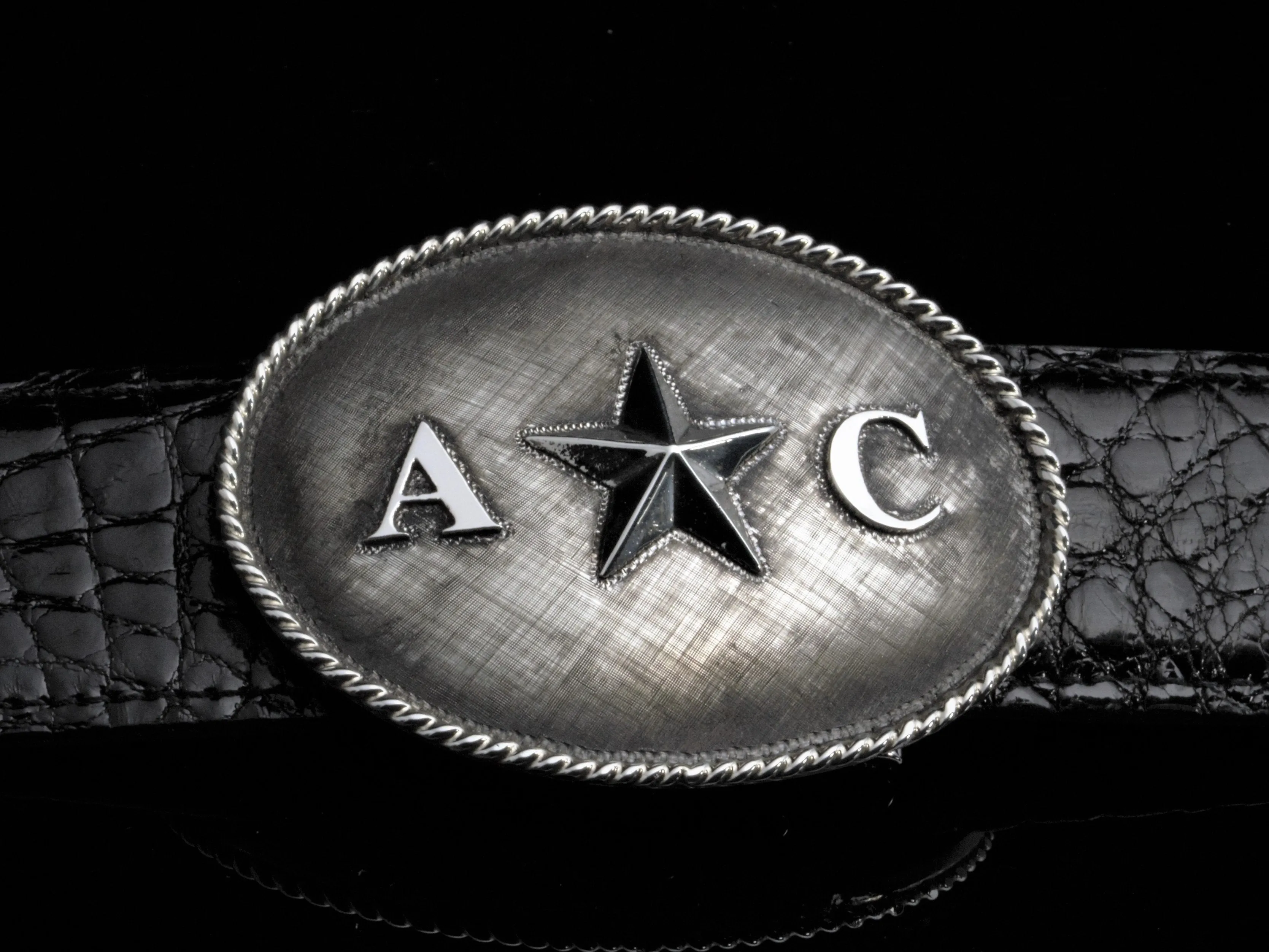 Roped Star Initials
