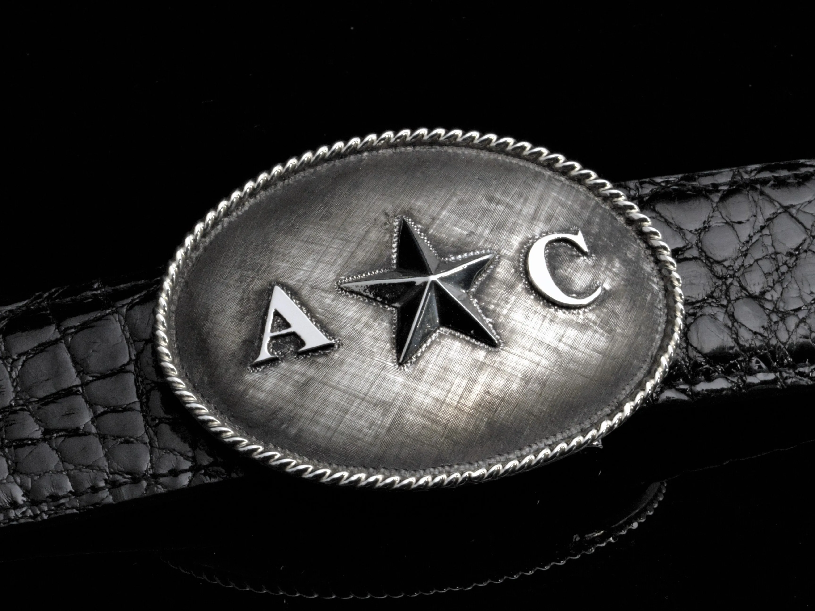 Roped Star Initials