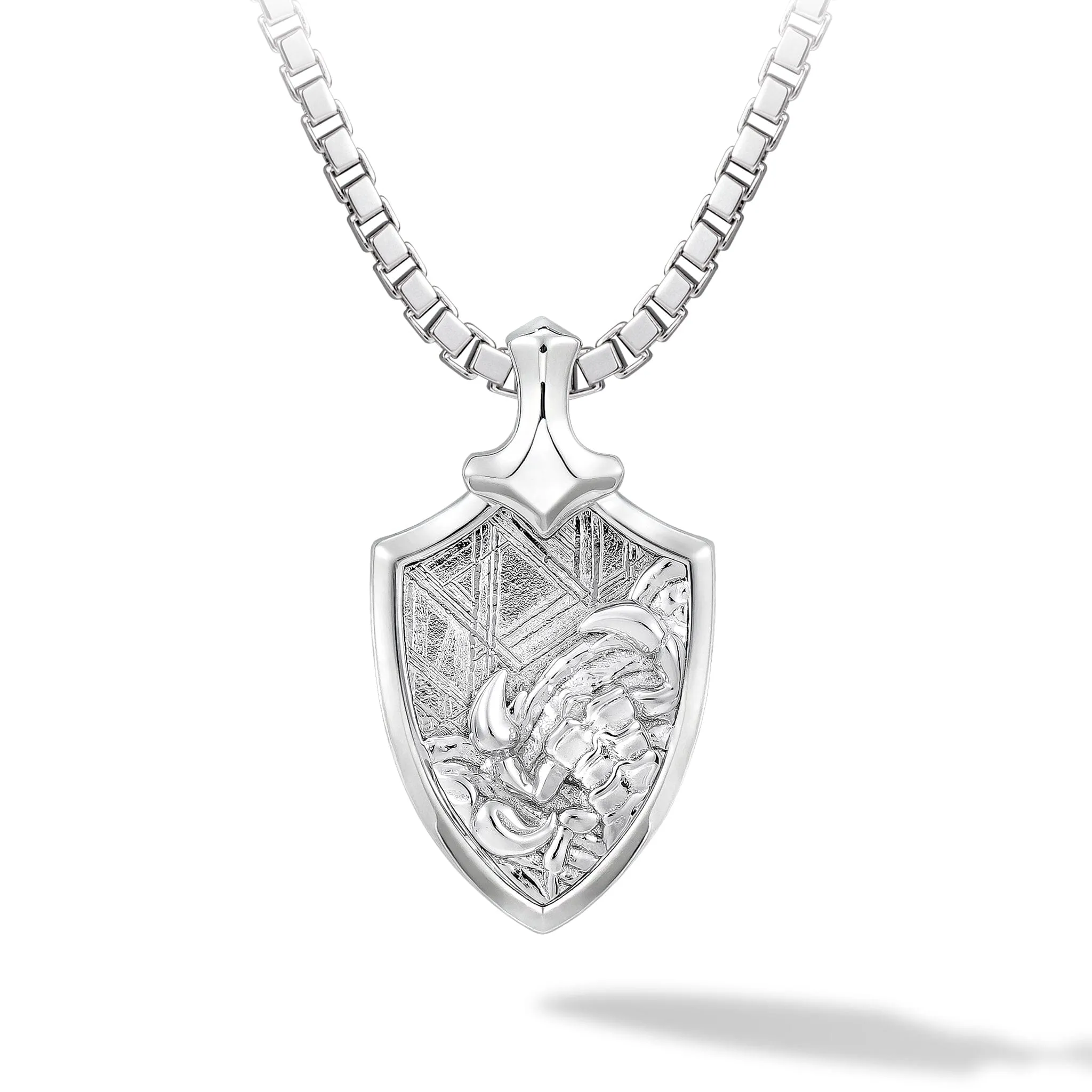 Scorpio Zodiac Meteorite Necklace