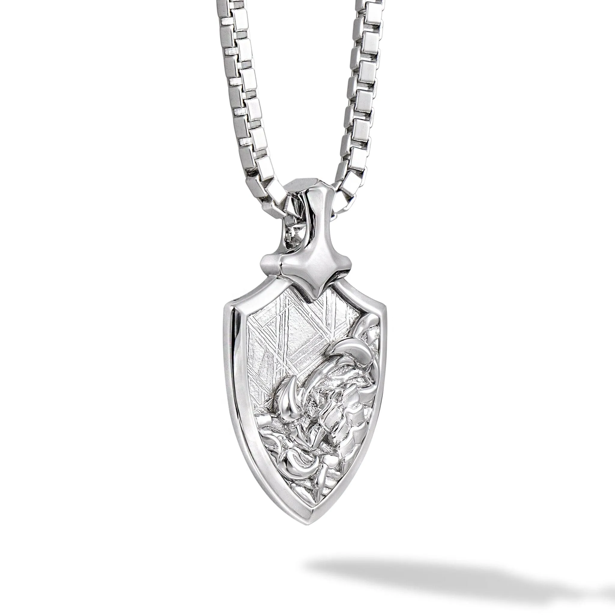 Scorpio Zodiac Meteorite Necklace