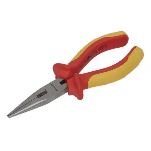 Sealey Premier Long Nose Pliers 160mm VDE Approved