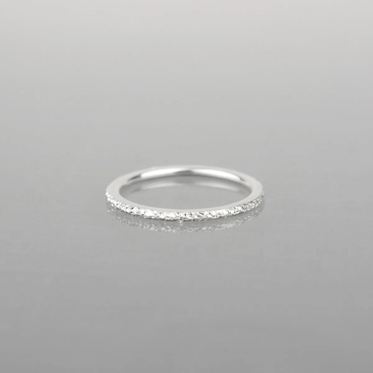 Silver Sparkle Ring - Single Ring