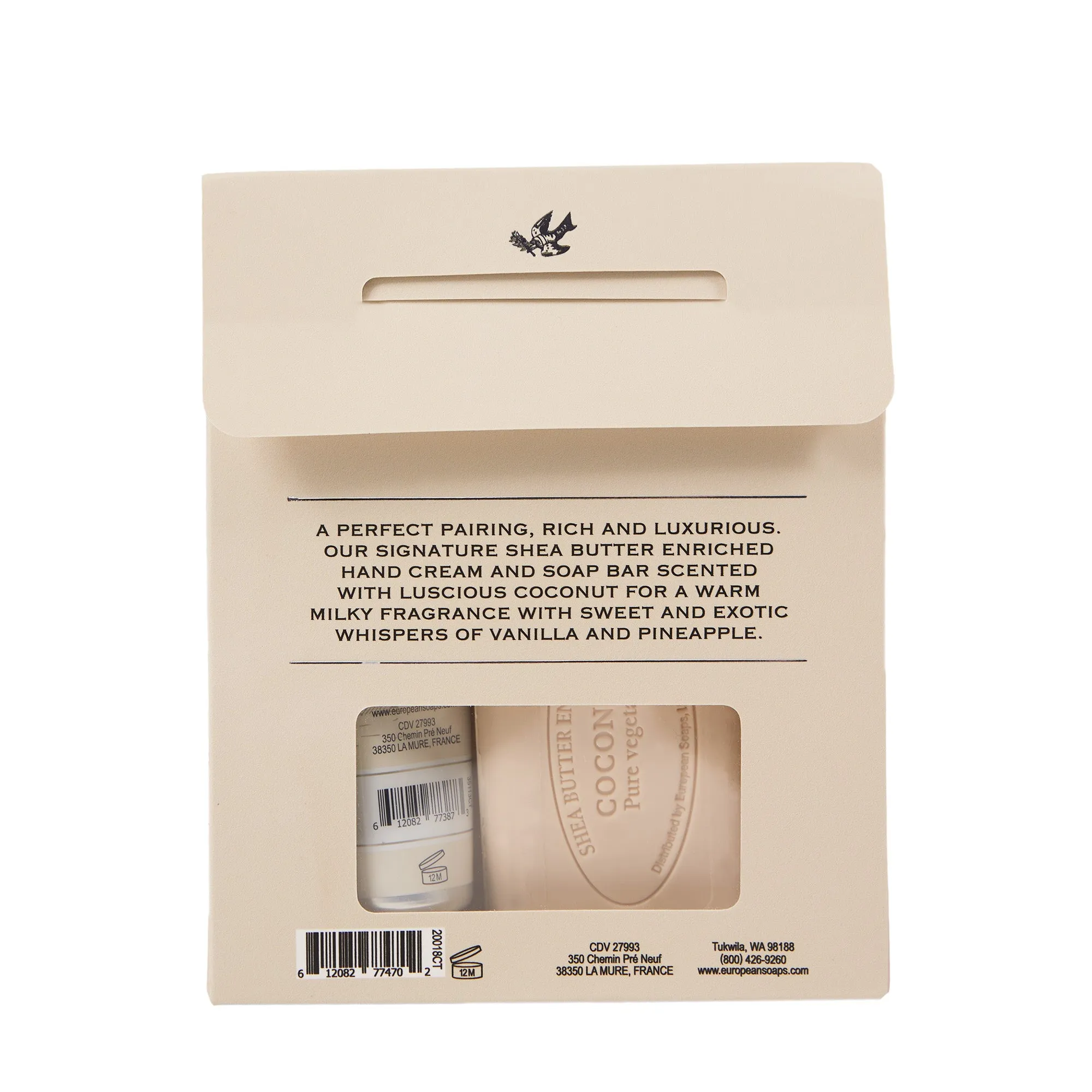 Soap & Hand Cream Gift Set - Coconut