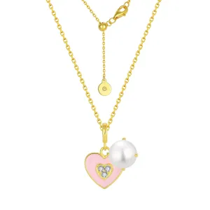 SPARKLING HEART GOLD PENDANT