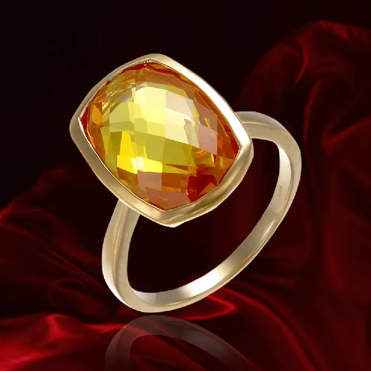 Sparkling Orange Ring