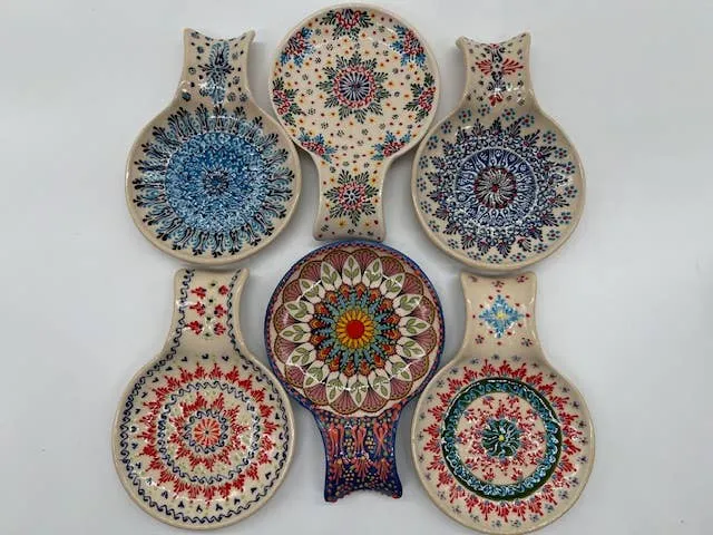 Spoon Holders - Lace Design