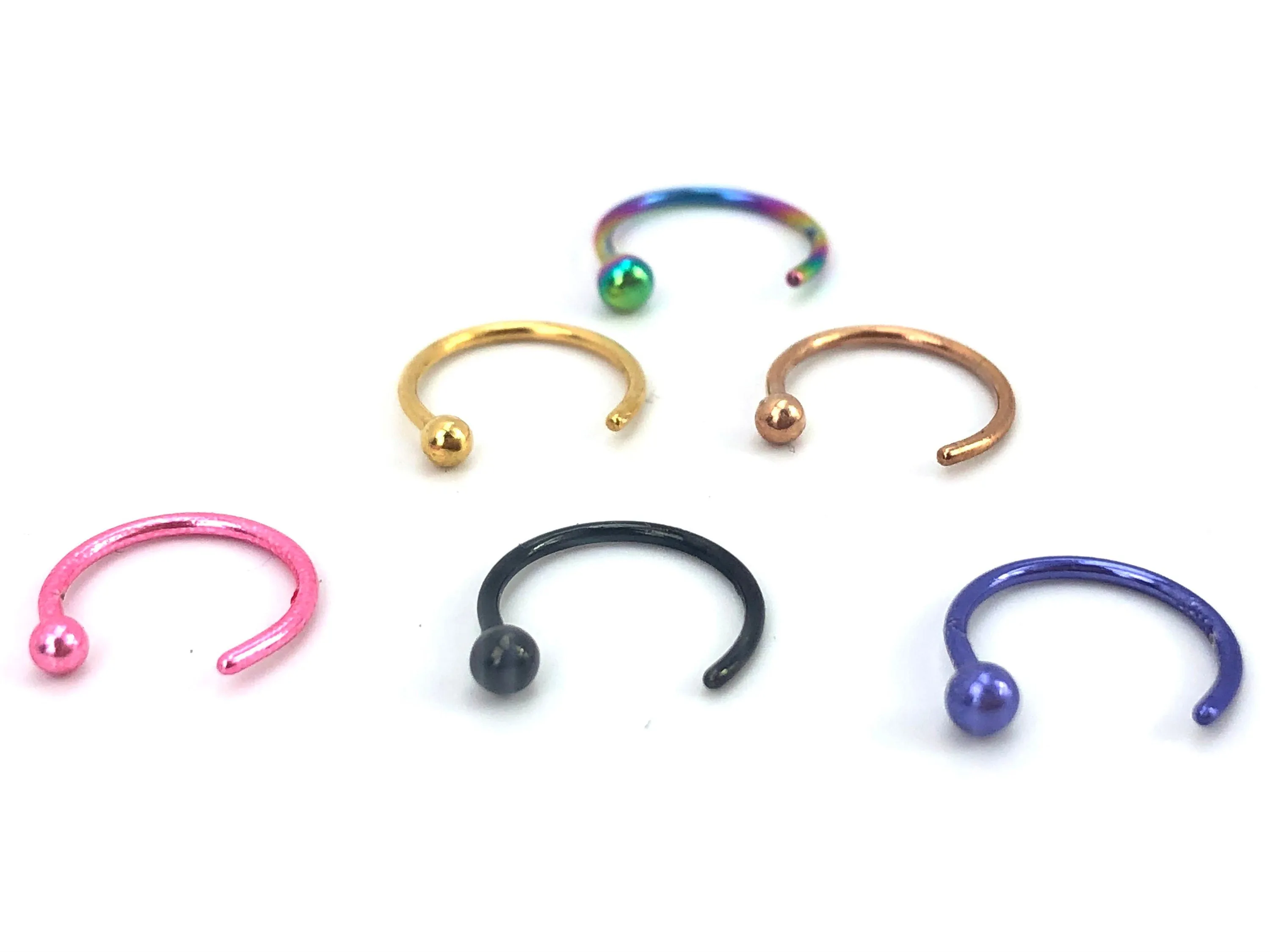 Stainless Steel Nose Ring Sku#NBR057-2