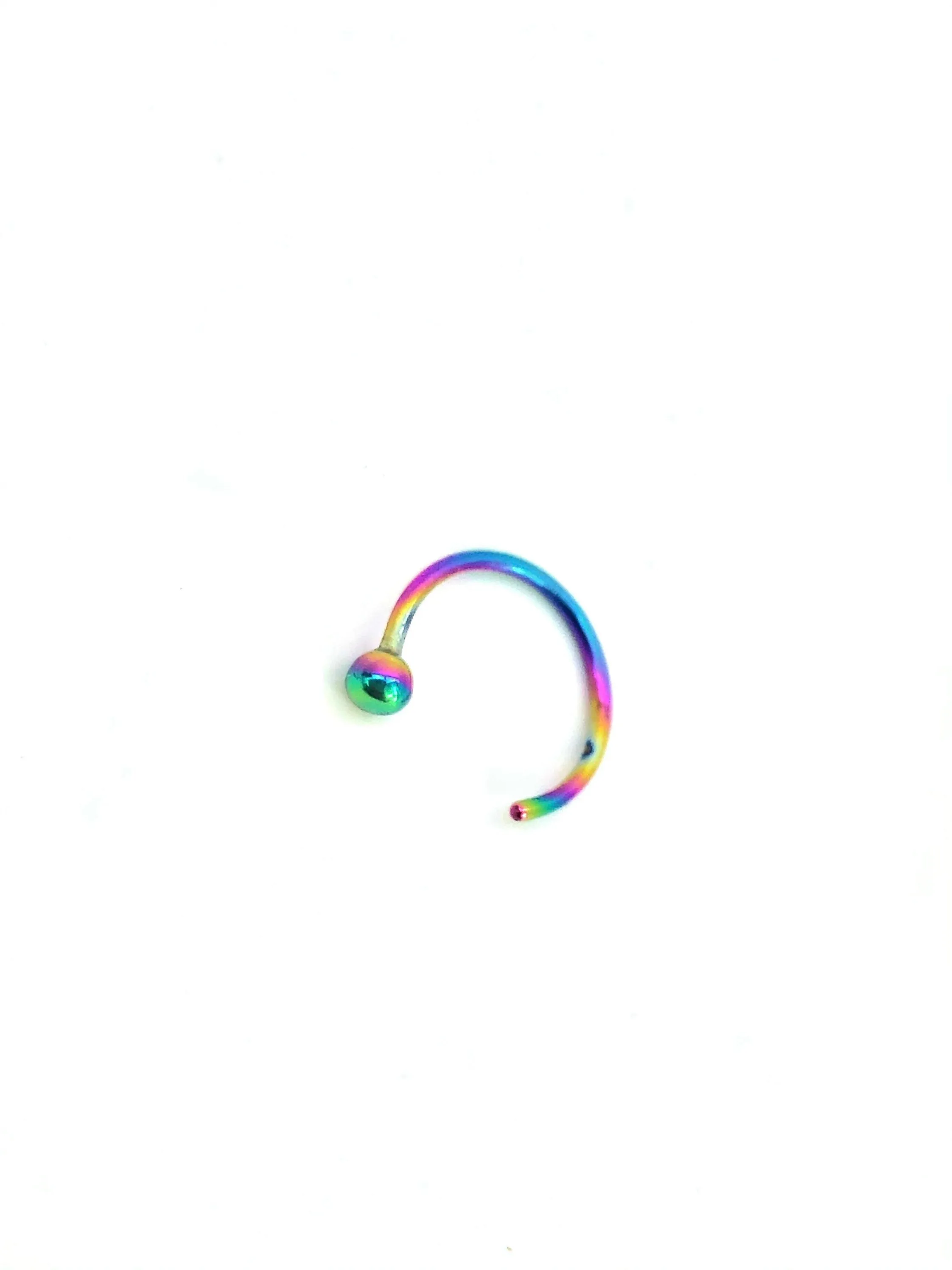 Stainless Steel Nose Ring Sku#NBR057-2