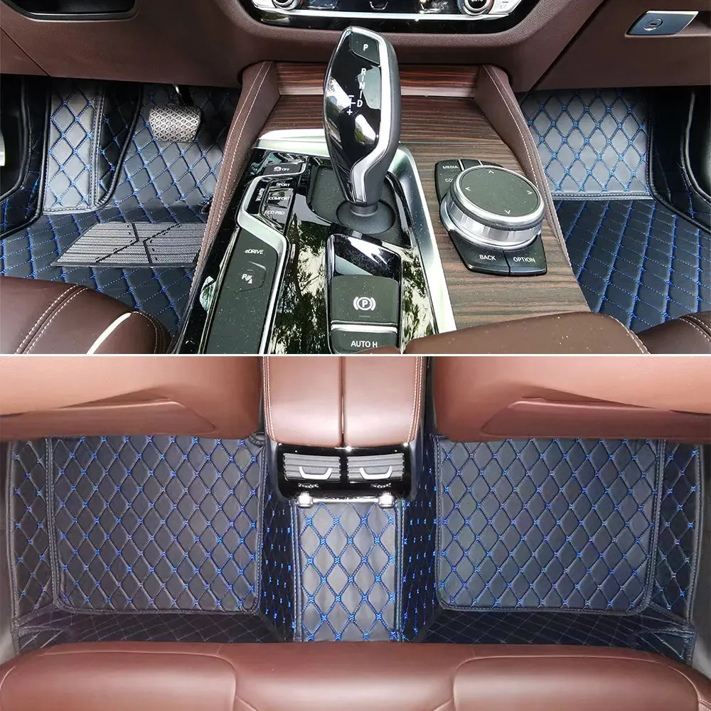 Tapis de Voiture Sur-Mesure en 3D - Avant & Arrière -
