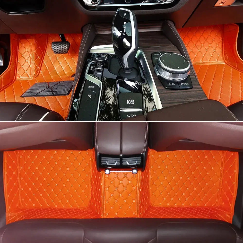 Tapis de Voiture Sur-Mesure en 3D - Avant & Arrière -