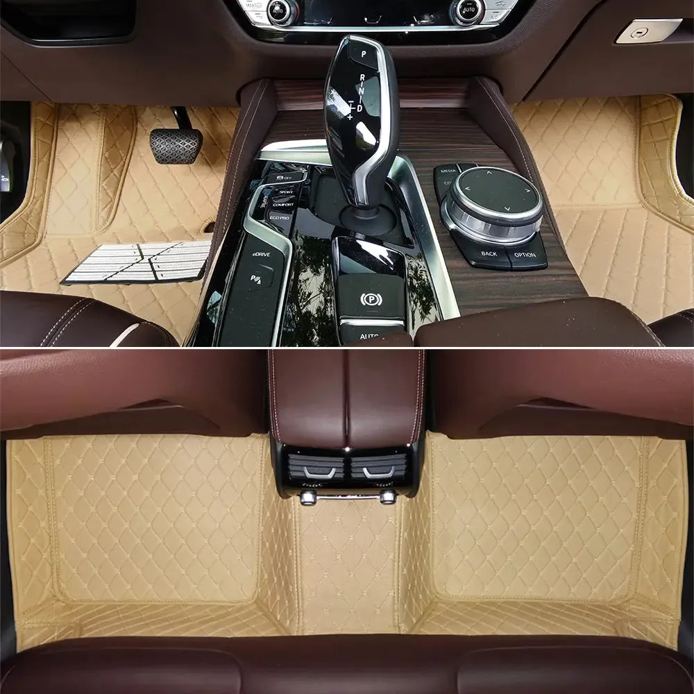 Tapis de Voiture Sur-Mesure en 3D - Avant & Arrière -