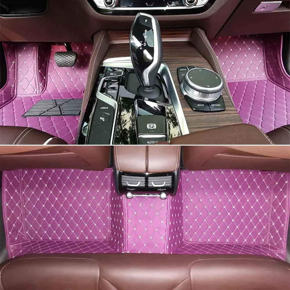 Tapis de Voiture Sur-Mesure en 3D - Avant & Arrière -