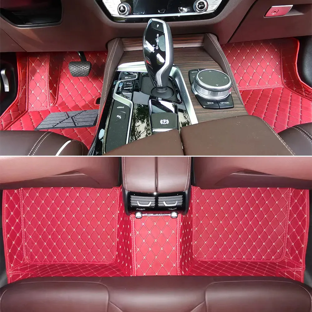 Tapis de Voiture Sur-Mesure en 3D - Avant & Arrière -