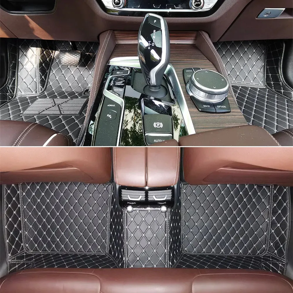 Tapis de Voiture Sur-Mesure en 3D - Avant & Arrière -