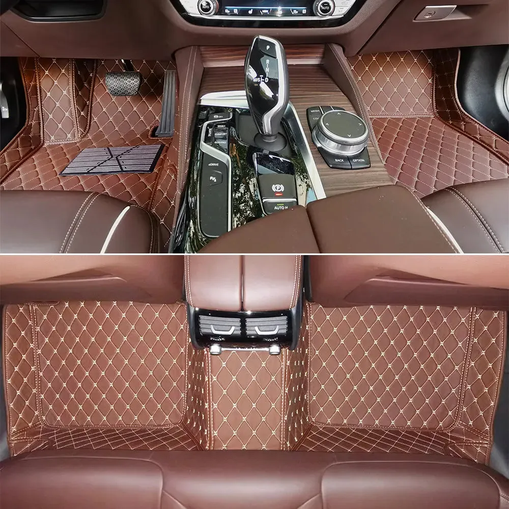 Tapis de Voiture Sur-Mesure en 3D - Avant & Arrière -