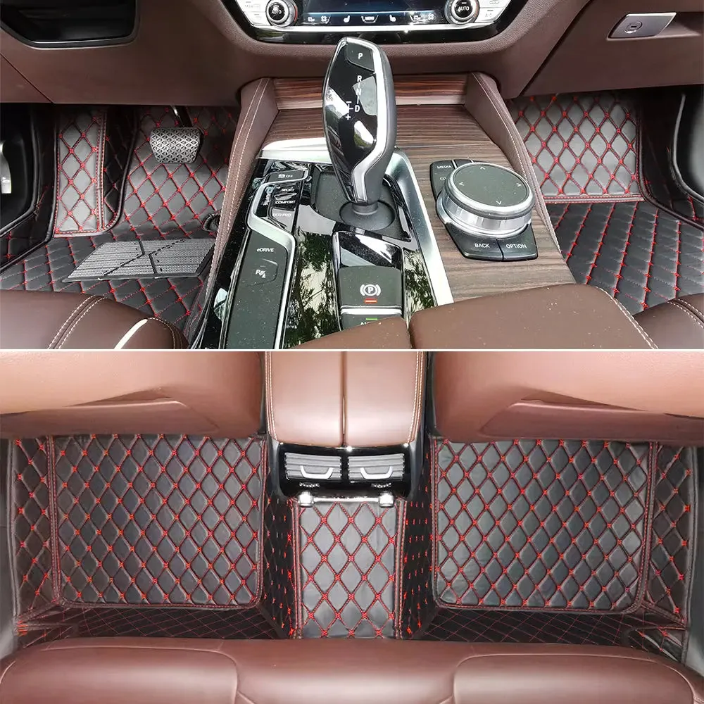 Tapis de Voiture Sur-Mesure en 3D - Avant & Arrière -