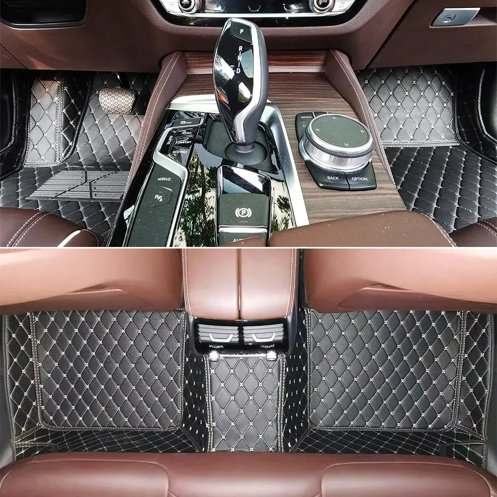 Tapis de Voiture Sur-Mesure en 3D - Avant & Arrière -