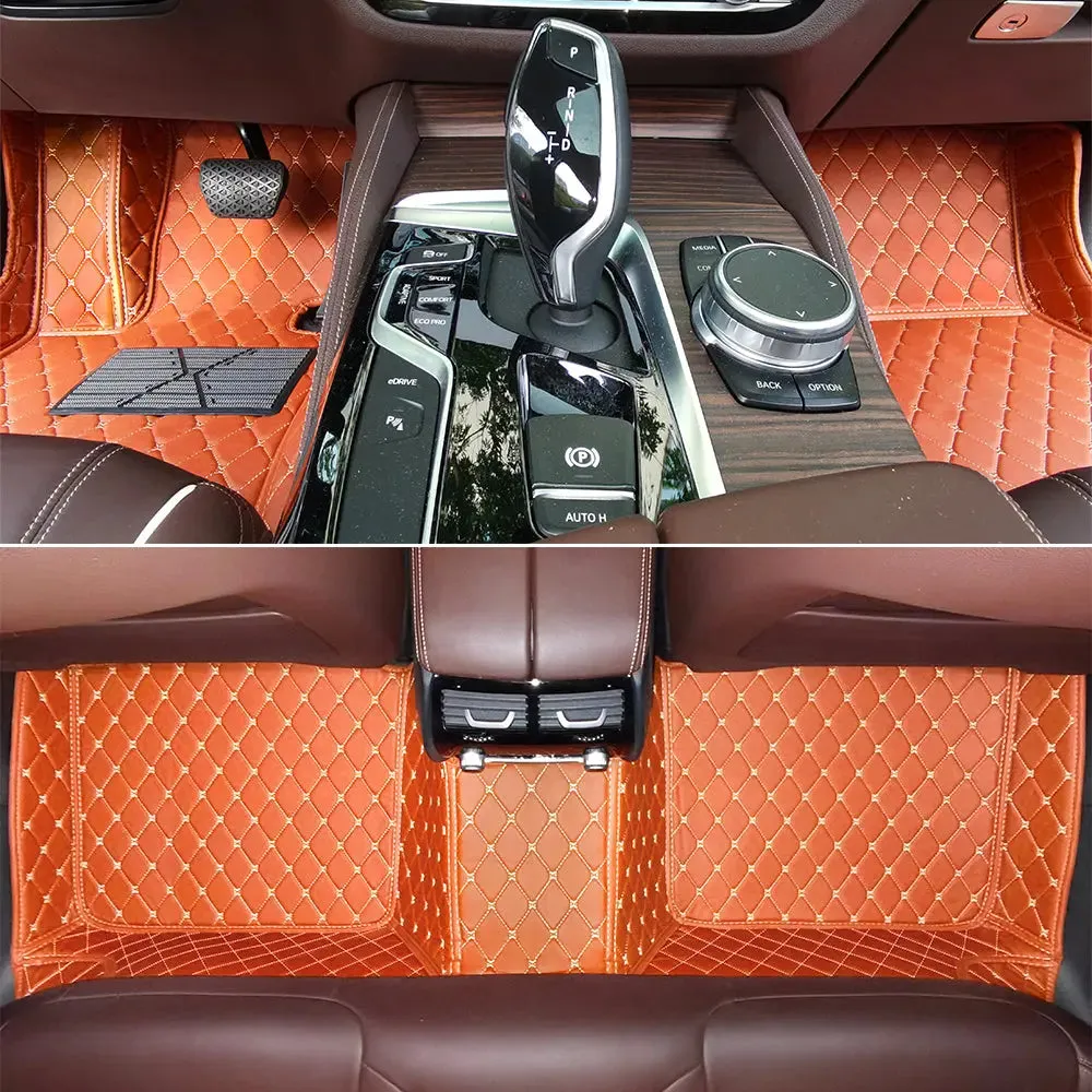 Tapis de Voiture Sur-Mesure en 3D - Avant & Arrière -