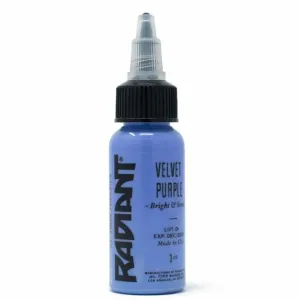TATTOO INK: RADIANT COLORS VELVET PURPLE (PASTEL)