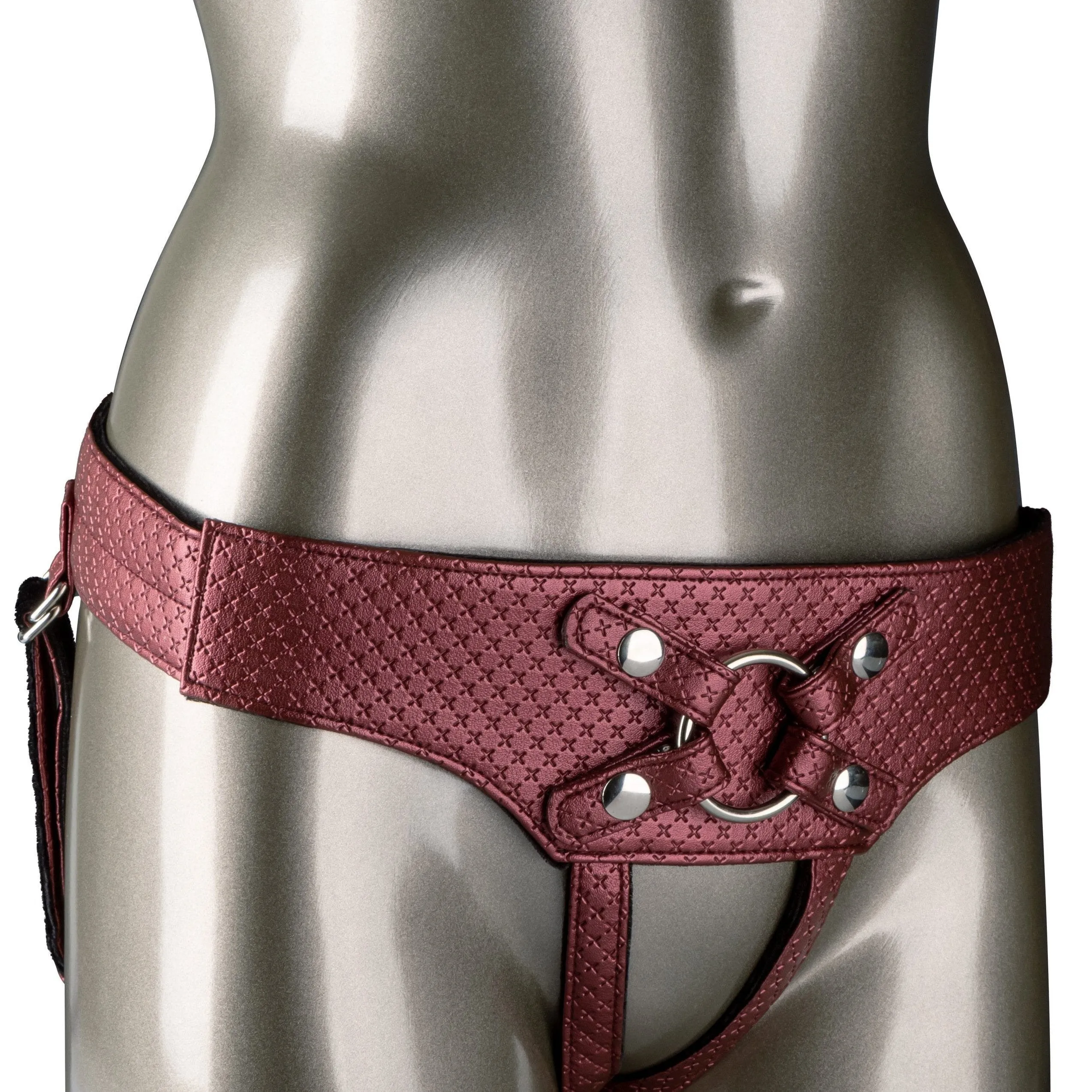 The Regal Empress Heavy Duty Strap-on Harness - Red