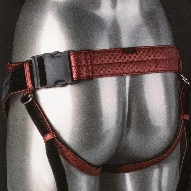 The Regal Empress Heavy Duty Strap-on Harness - Red