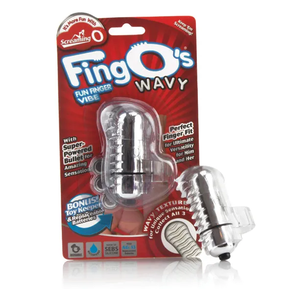 The Screaming O The Fingo Wavy Vibromasseur à Doigts