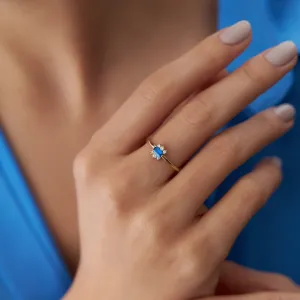 Tia Blue Ring