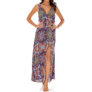 TIKI BABE - V Neck Long Dress
