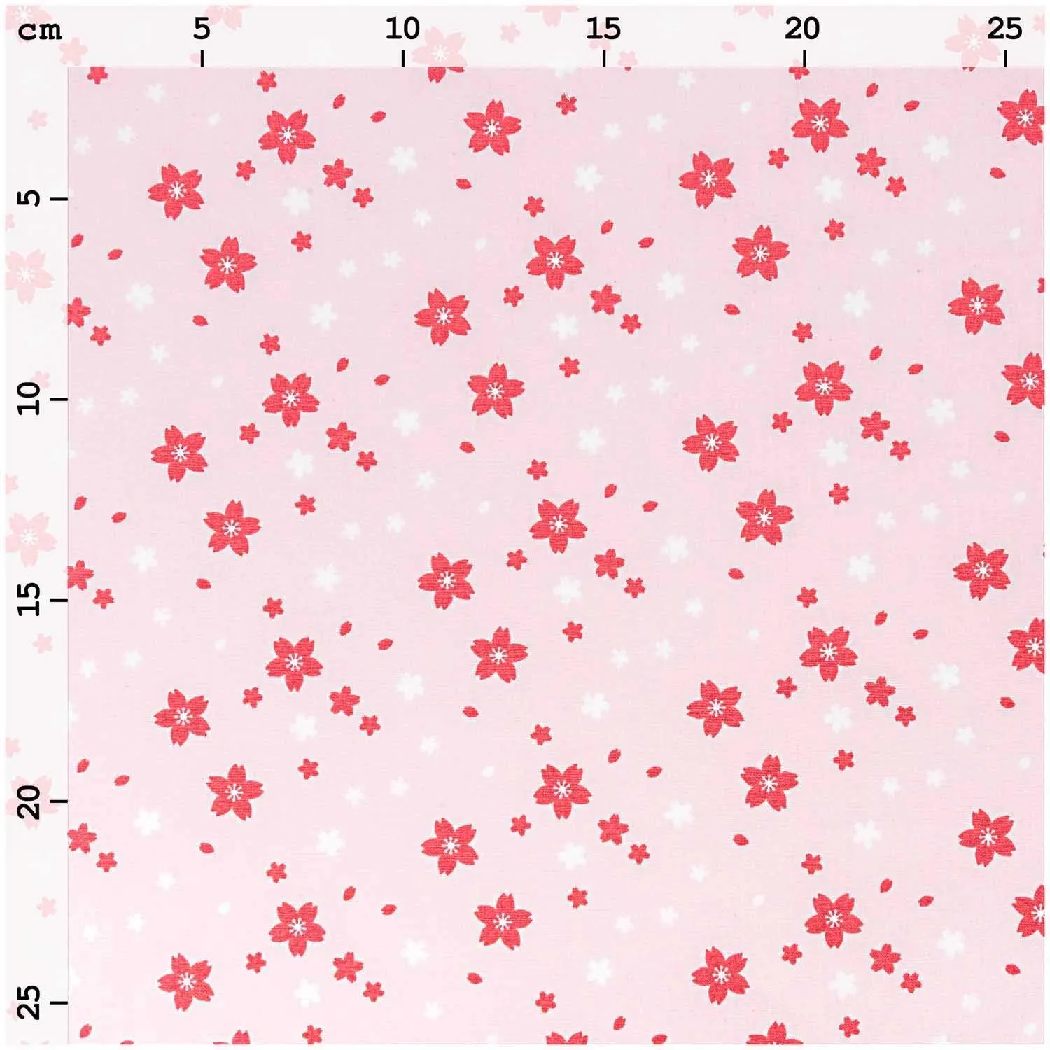 Tissu coton Petites Fleurs- Rico Design (Vendu x10cm)