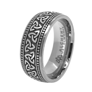 Trinity Knot, Beaded Band