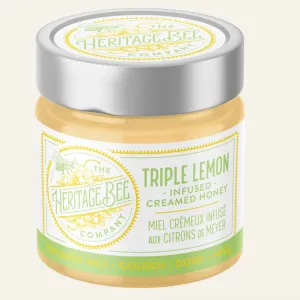 Triple Lemon Infused Creamed Honey