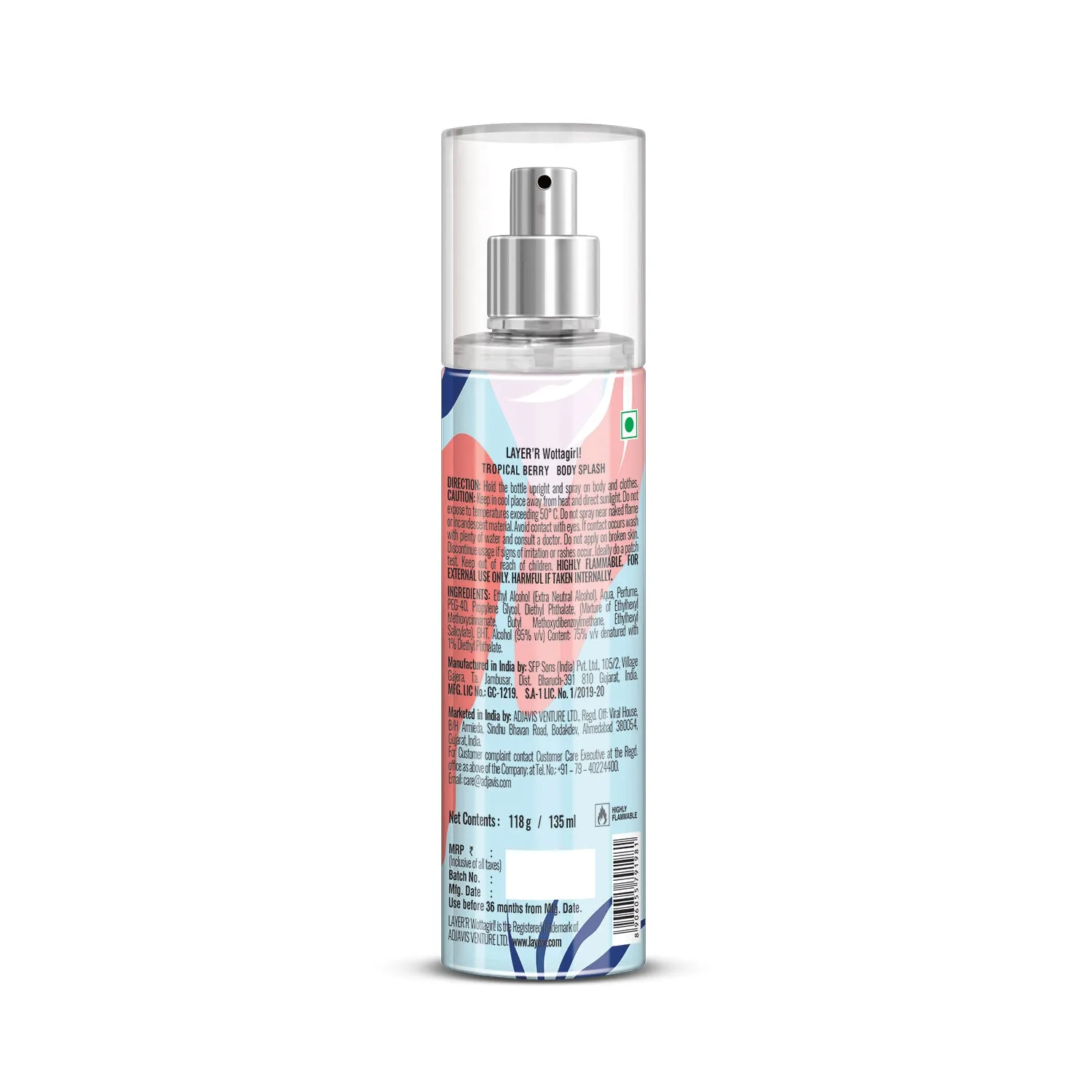 TROPICAL BERRY - 135ml
