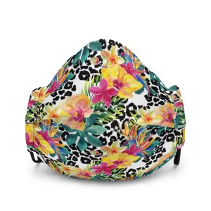 Tropical Cheetah - Premium Face Mask