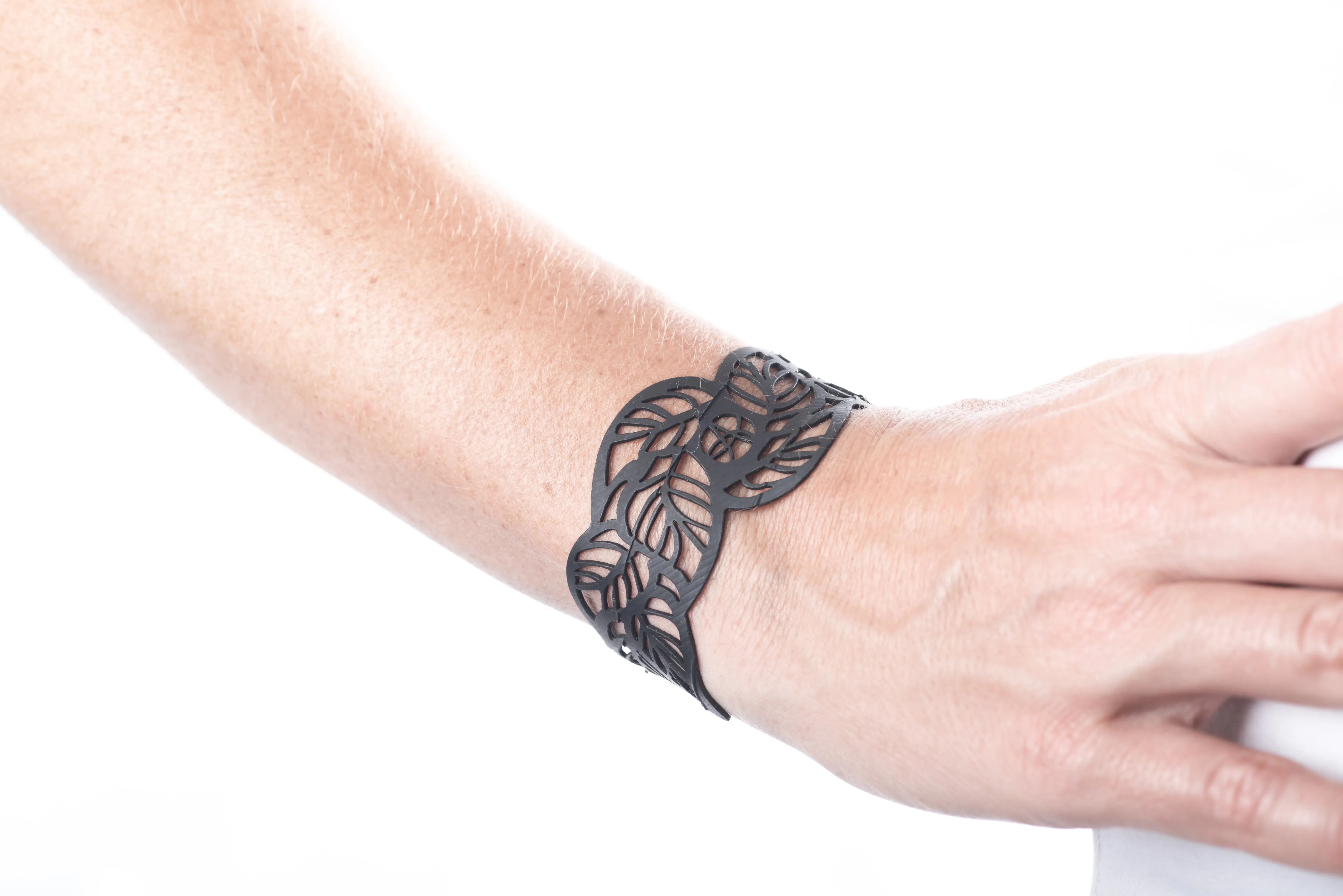 Tropical Leaf Bracelet