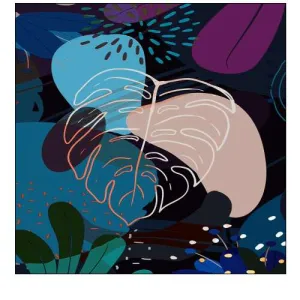 Tropical Leaves 29B